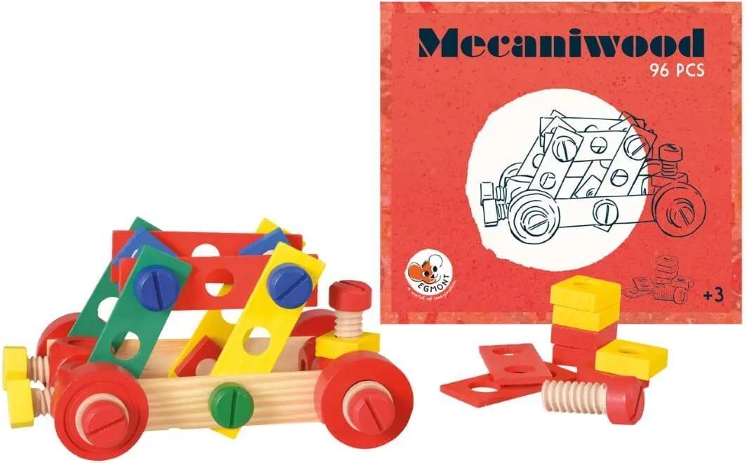 Egmont Toys Mecaniwood Holzbaukasten, 96 Teile 570139