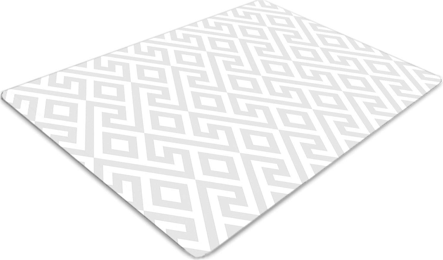 Podlahová ochranná podložka - Ochranná podložka pod stoličku - Podlahová podložka - 100x70 cm - Grécky ornament
