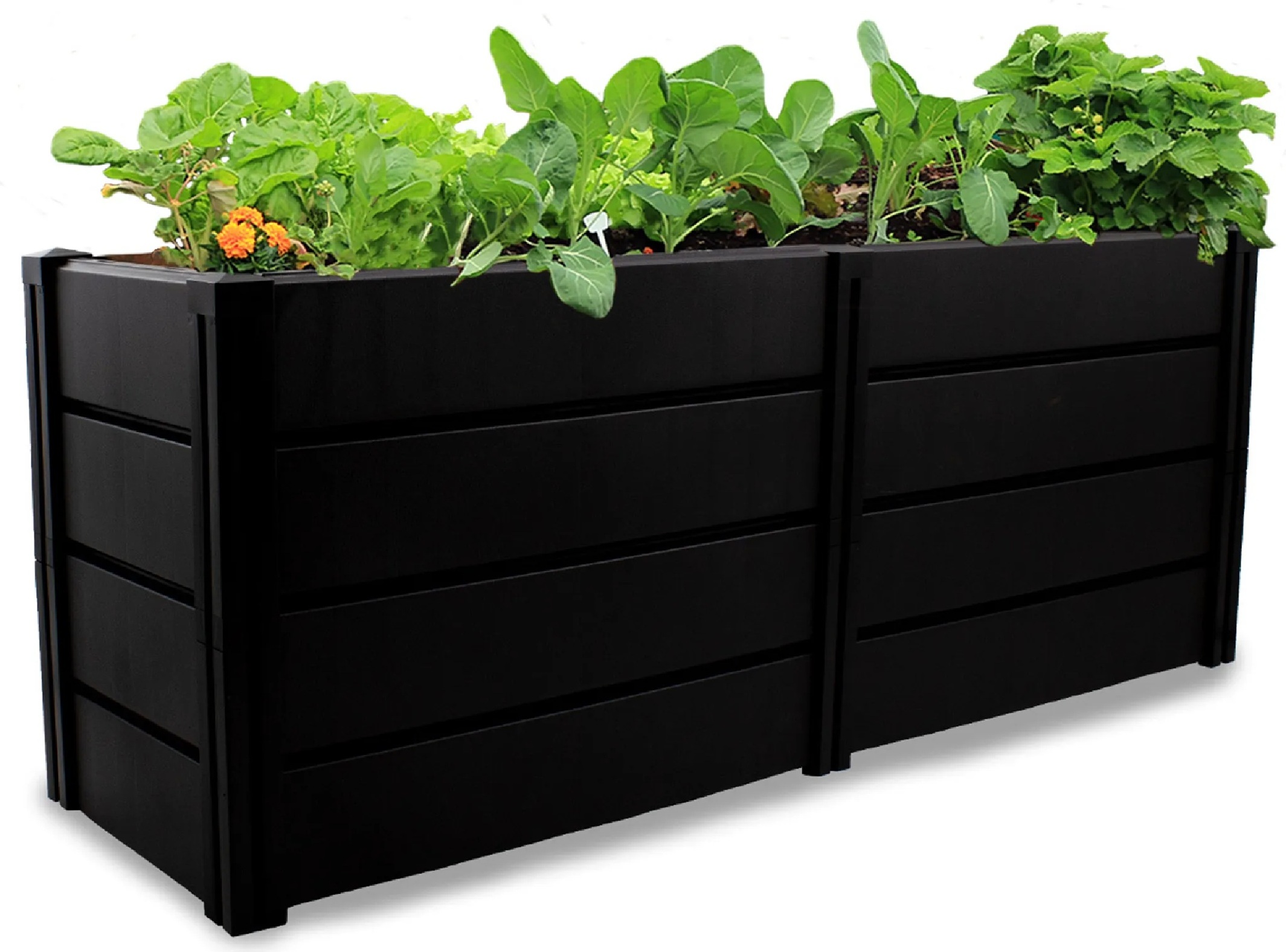 Hochbeet Demeter XL schmal, KHW-Hochbeet Demeter XL - schmal, 158 x 44 x H 61 cm 58070