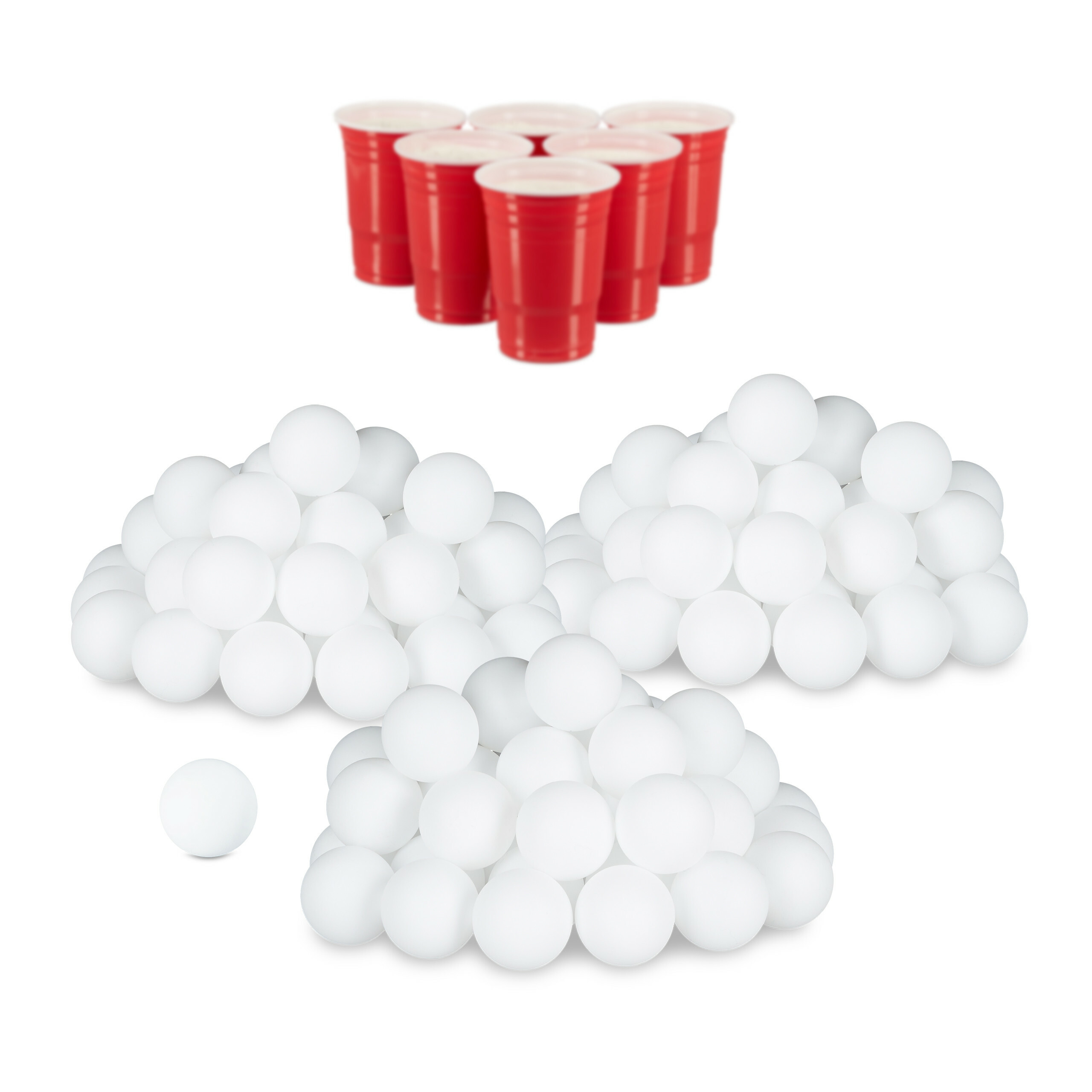 Beer Pong Bälle Plastikball Wurfball Ping Pong Ball Lottokugeln Tischtennisbälle 