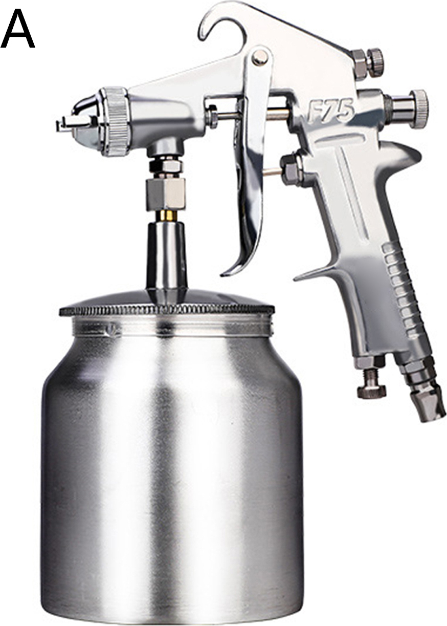 Bmen Paint Sprayer Uniform -Atomisierung Vollbedeckung Einstellen von Knopf Poröser Atomisieren 1,5/2,5 Kaliber Pneumatic Sprayer Workshop -Werkzeug-A 3529469@brem