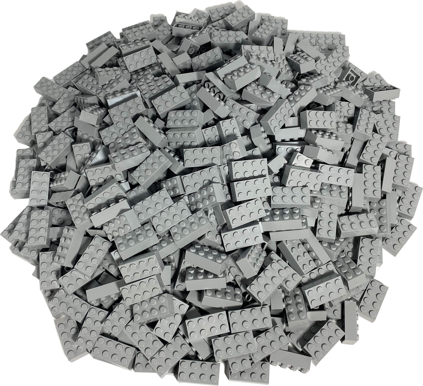 LEGO® 2x4 kocky Vysoké kocky Svetlo šedá - 3001 NEW! Množstvo 1000x