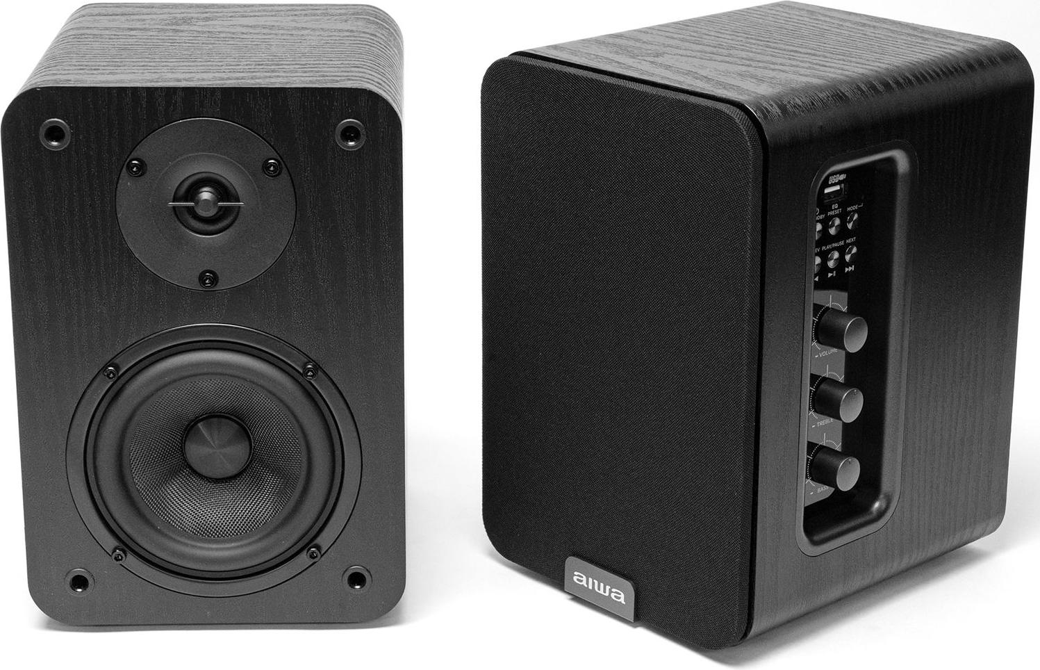 Aiwa ASP-A200, 2-way, 2.0 kanály/kanálov, Bezdrôtový, 25 W, 40 - 20000 Hz, Čierna