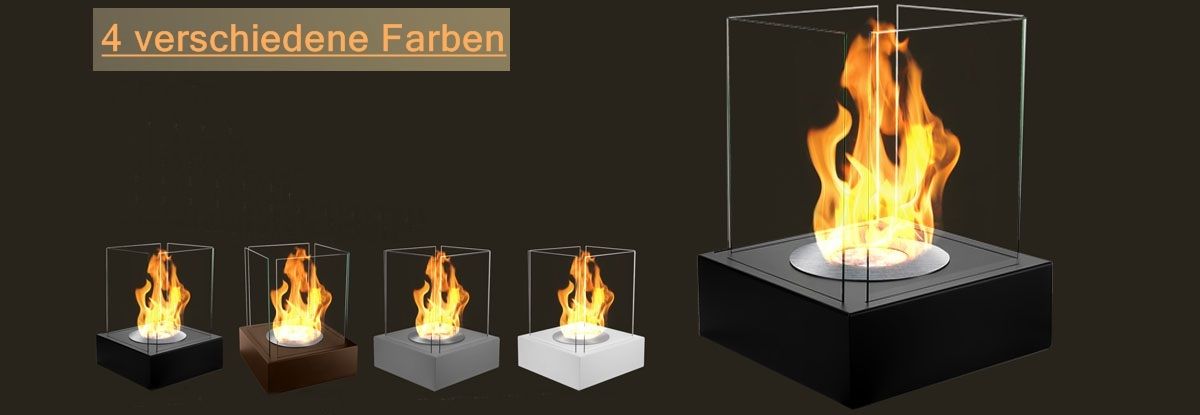 Campo24 Gartenfeuer BRAUN Ethanol Kamin GartenkaminEthanolkamin * * NEU * *