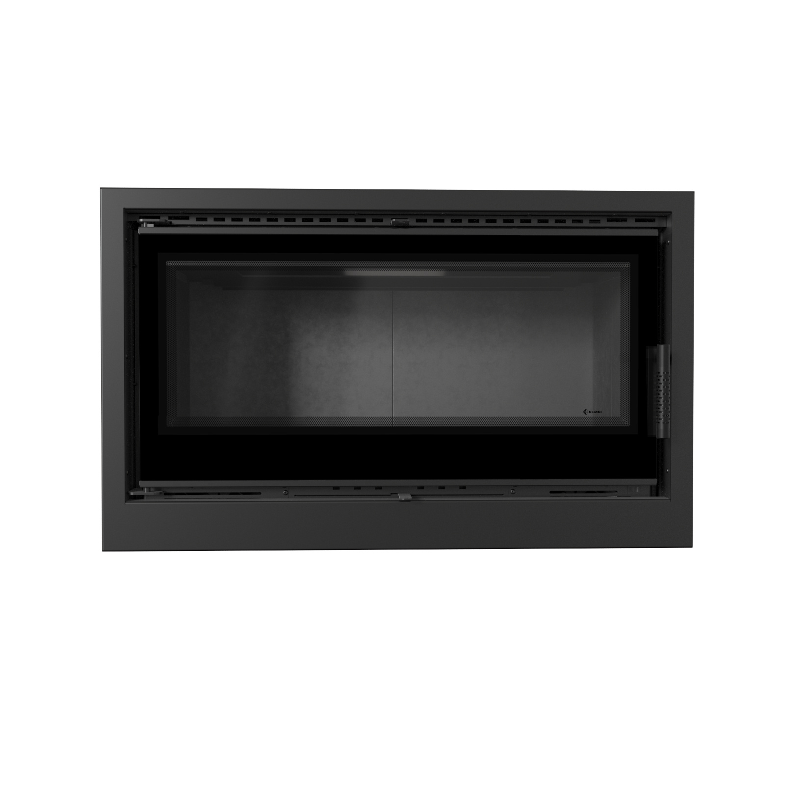 Krbová kazetka Arke 95 14 KW Ø 200 Čierna podšívka Thermotec