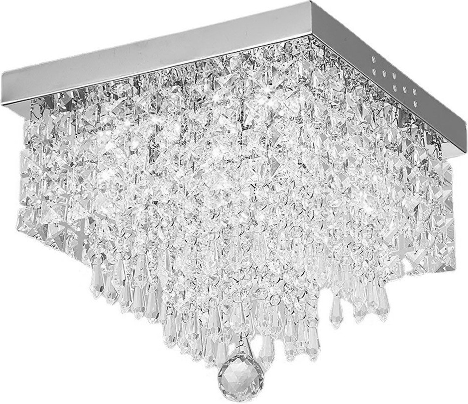 Welikera Deckenleuchten Kristall-Deckenleuchte, 200*200*240mm Wohnzimmer-Kronleuchter KAUF-INTT-LT871-1-13