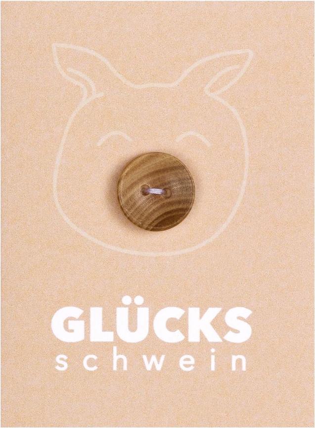 räder Minikarte mit Glücksschwein-Motiv im handgeschriebenen Stil für kleine Grüße