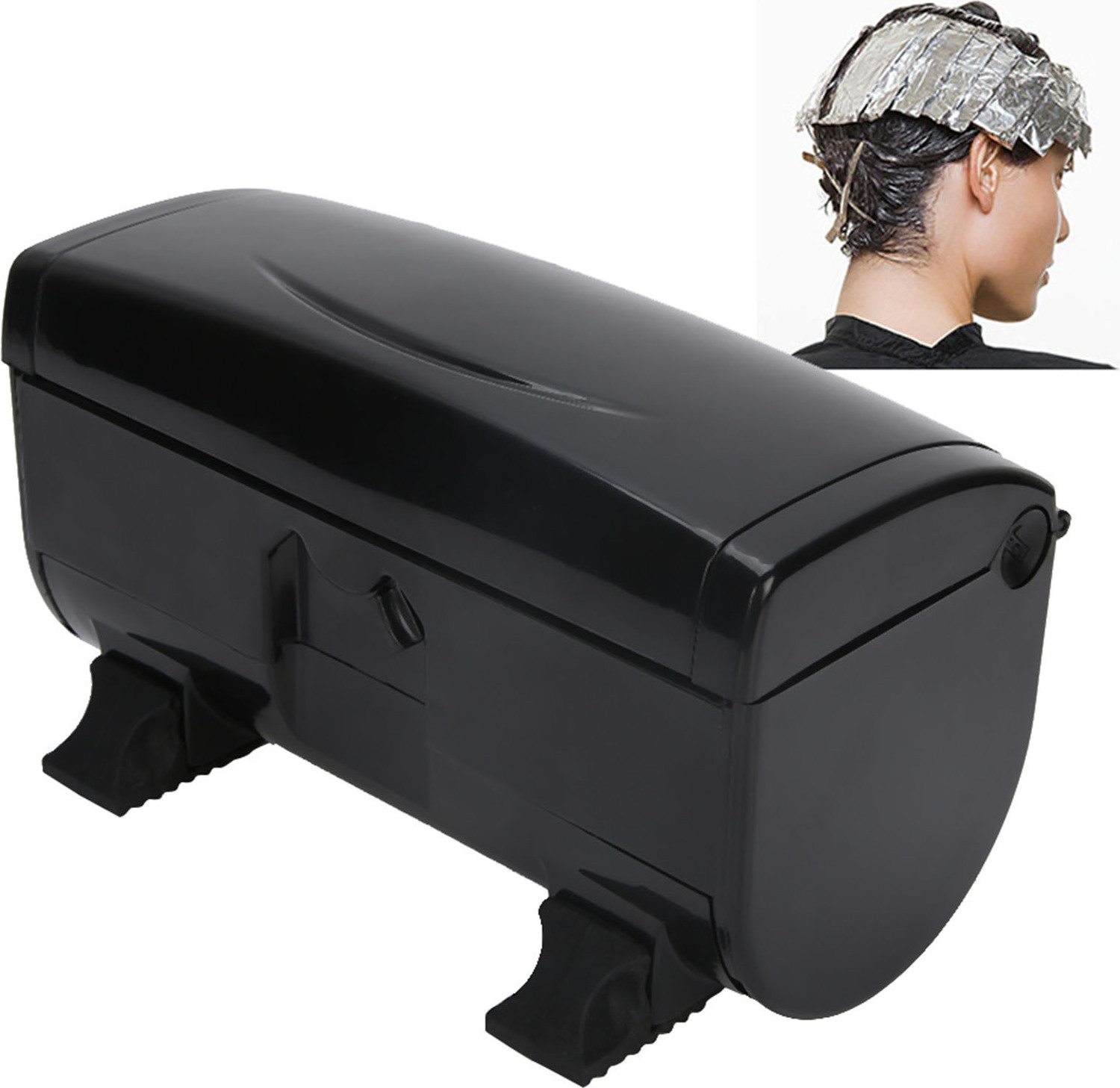 Cocosity Folienspender Hervorheben des wiederverwendbaren Aluminium Spenders Professionelles Falz Friseur-Folienschneider Werkzeug für den Friseursalon Küche