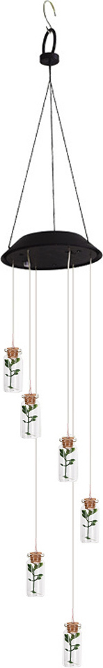 Cocosity Wind Bell Lamp,Solar Wind Bell Light,Wind Bell Lamp Decor,LED Wind Bell Lights,Colorful Windbell Lamp