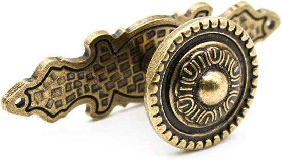 OEM Antike Goldene Knöpfe - Vintage-Look - 4 Stücke - Ø25mm - Veraltete 2026