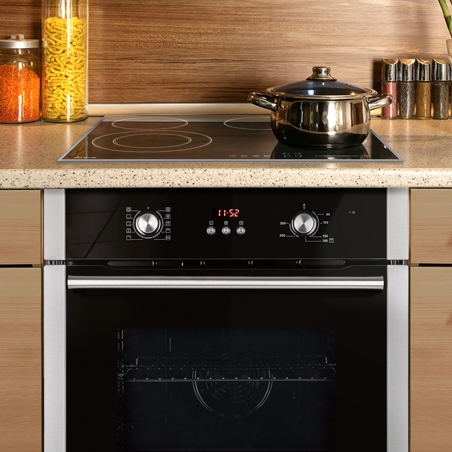 Backofen und Kochfeld SET8805CH59AL