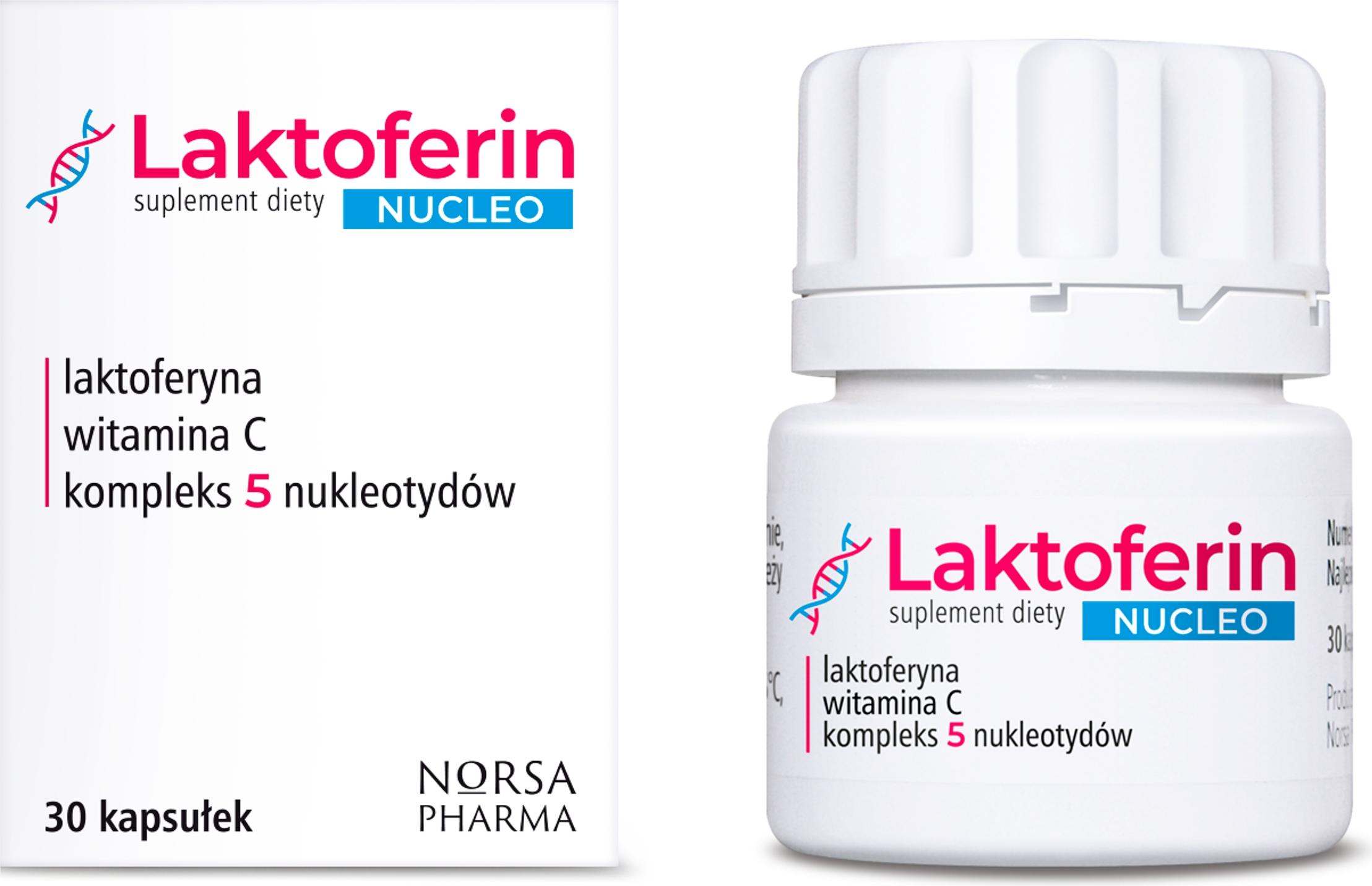 NORIS PHARMA Lactoferrin NUCLEO Lactoferrin Nukleotide Norsa Pharma 30 Kapseln NP149