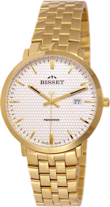 Pánske hodinky Bisset BSDE86GISX05BX zlaté