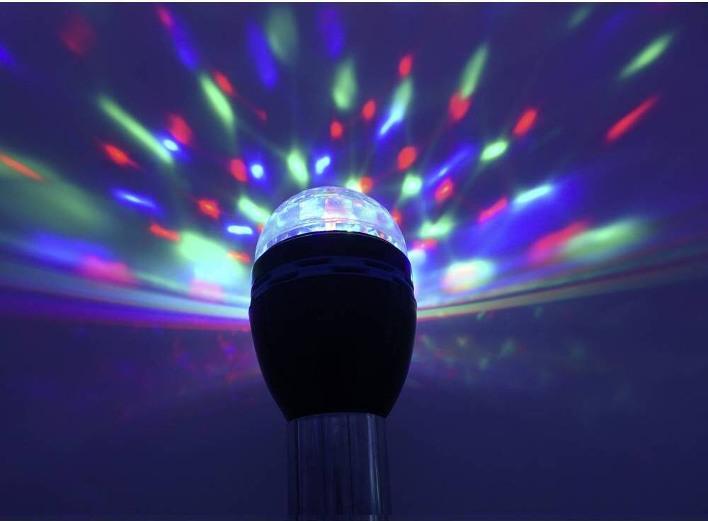 Renkforce E27 PARTYLAMP LED Party-Leuchtmittel 1 W RGB Anzahl Leuchtmittel: 3