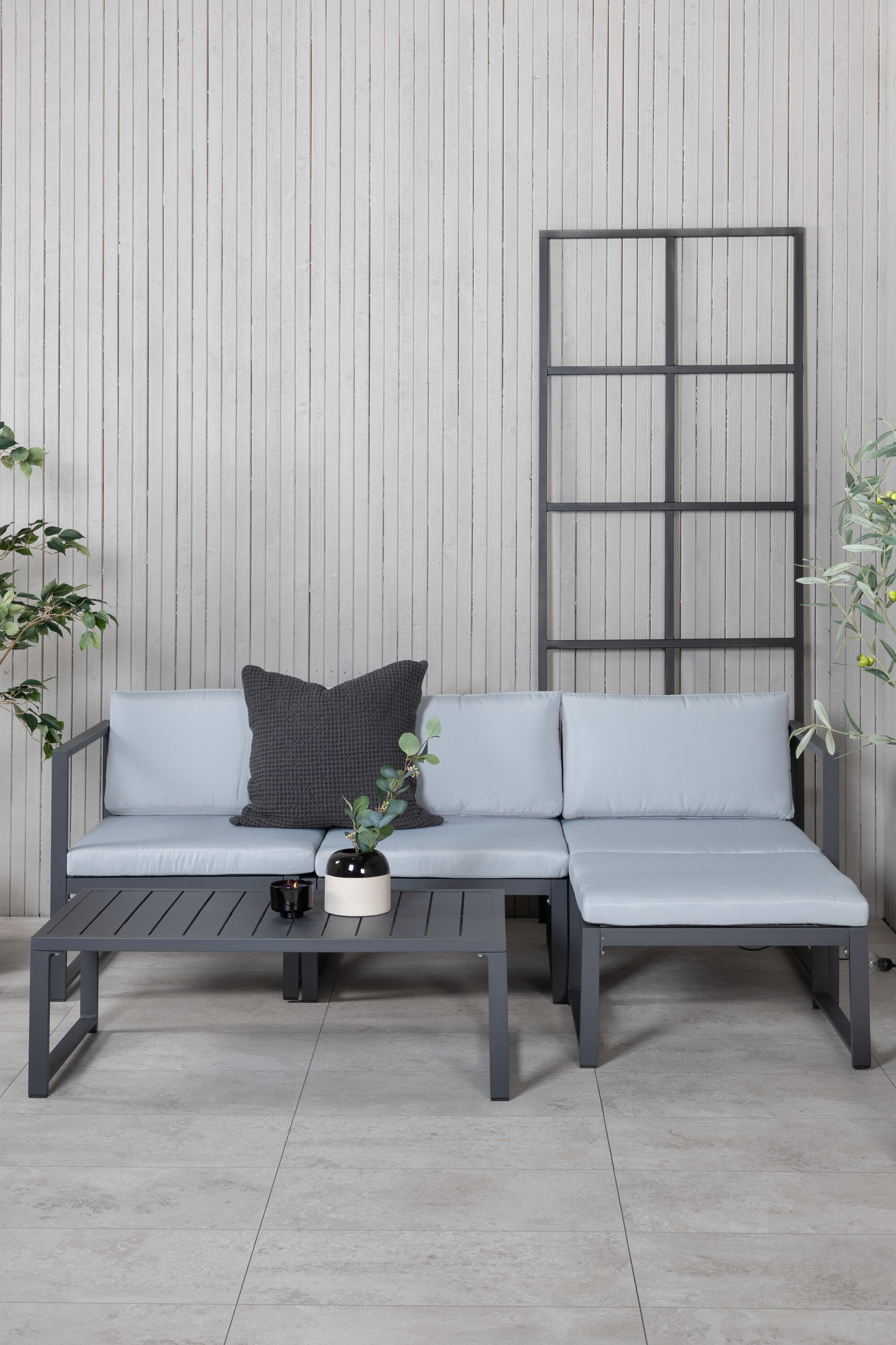 Venture Home Lounge Set Salvador Black