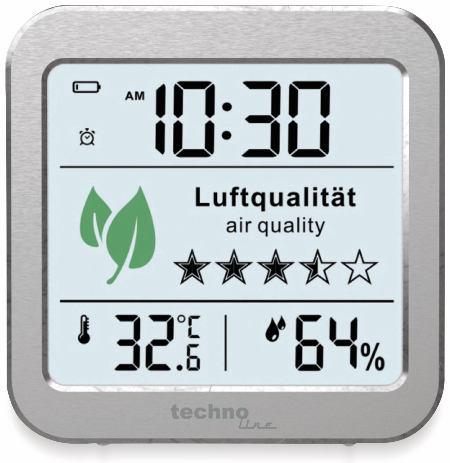 Technoline WL1020 Luftgütemonitor zur Überwachung der Raumluftqualität