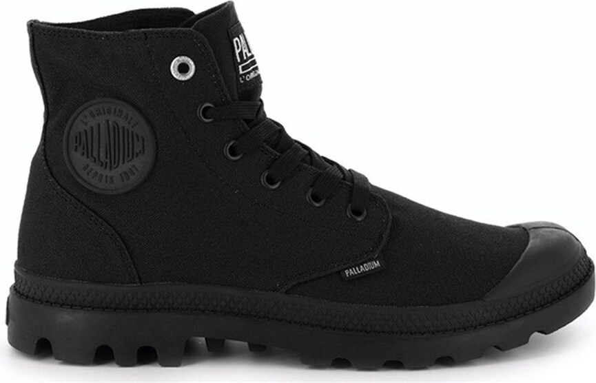 Palladium Mono Chrome Lace Up Le Wand Ankle Boot Black Mono - 5,5 UK / Black Mono