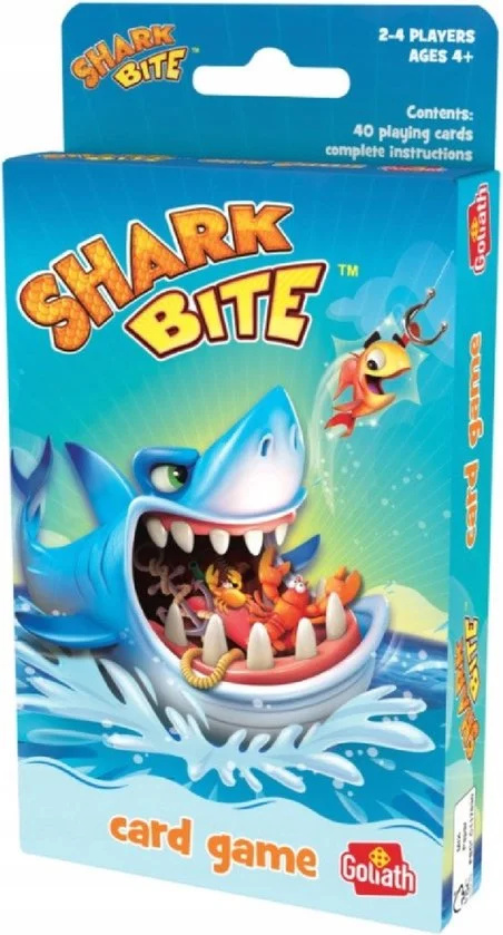 GOLIATH Haifischbiss-Kartenspiel - 2 bis 4 Spieler
