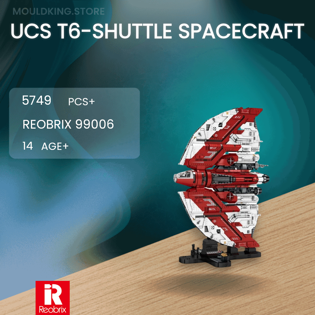 Reobrix 99006 Bausteine Riesen Space Shuttle Kinder Konstruktionsspielzeug MOC Steckbausteine 5749 Teile RB-99006-OVP