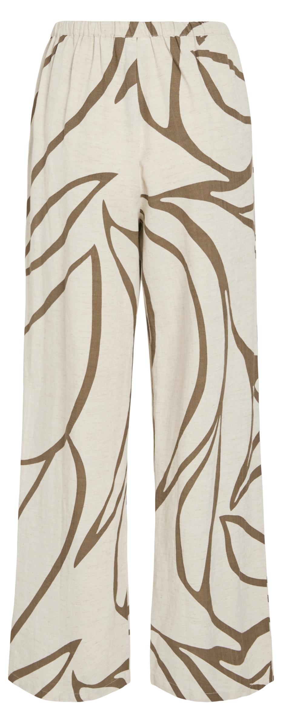 Vila (97) VIPRISILLA RW PANTS - NOOS, Cub/FLOWER Cub/FLOWER Cub/FLOWER 38