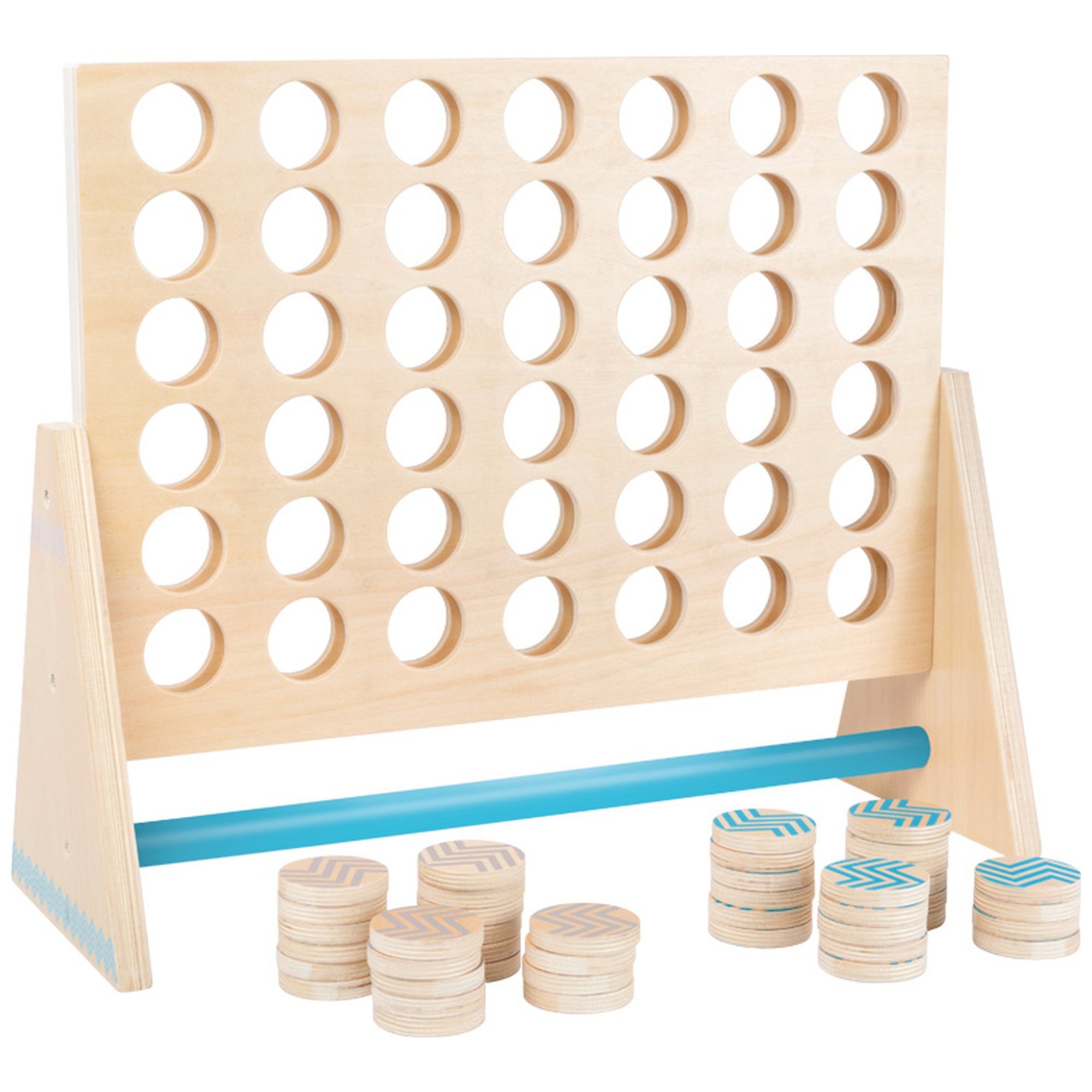 Small Foot Vier in einer Reihe XXL Active 12031 braun Outdoor-Spielzeug