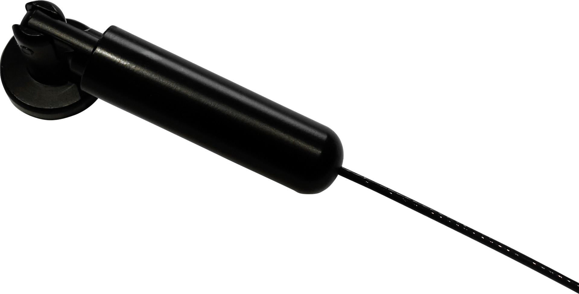 Gardinia Seilspanngarnitur Race schwarz-matt 5 m 36605