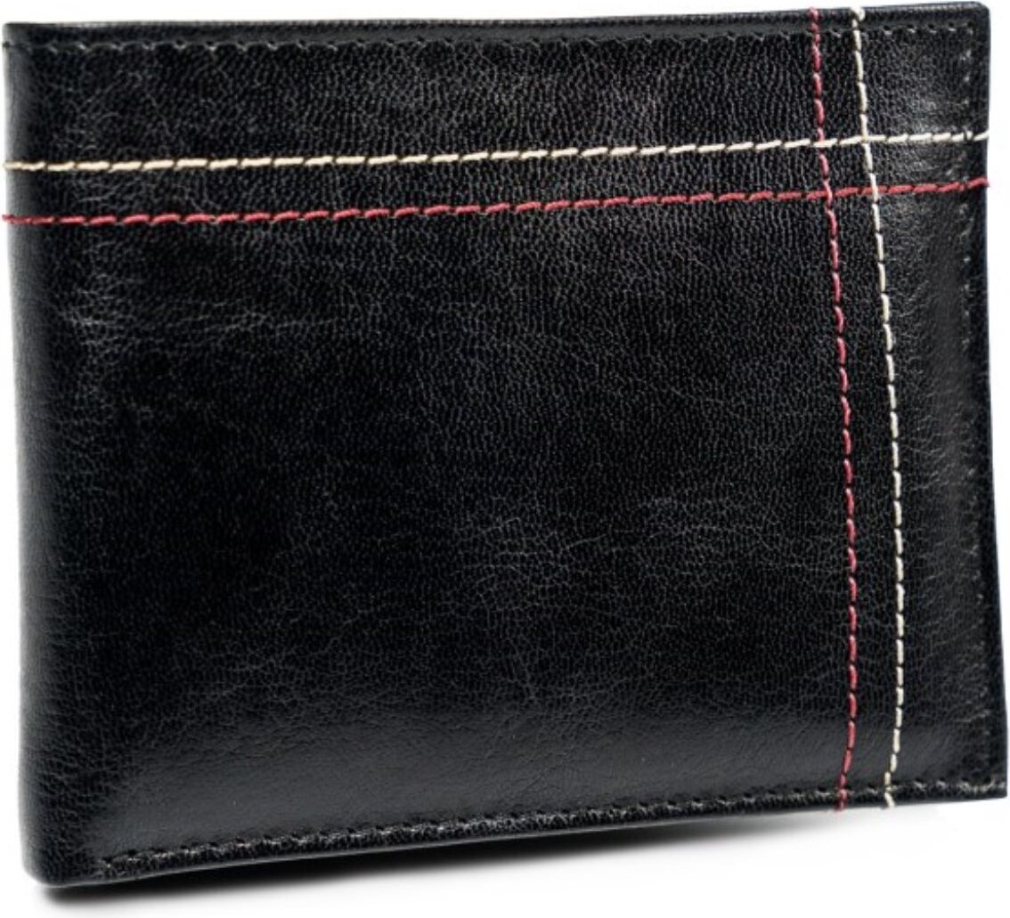 Always Wild® Herren-Kartenetui aus Leder N015VTKD4985BLAC