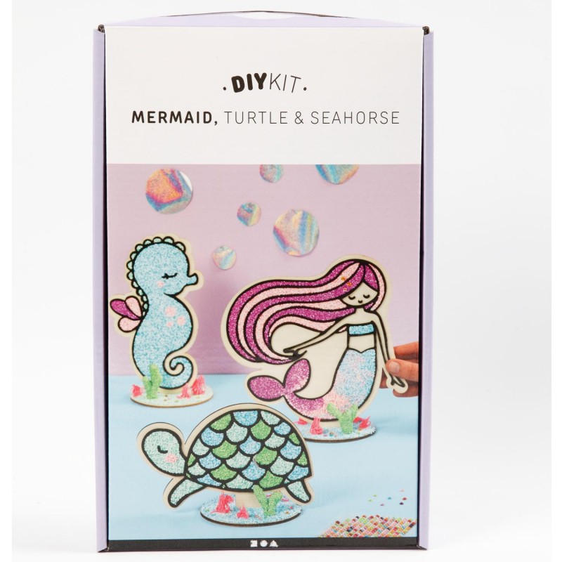 Foam Clay Creativ Company Meerjungfrau DIY Bastelset - kreative Materialien 97058