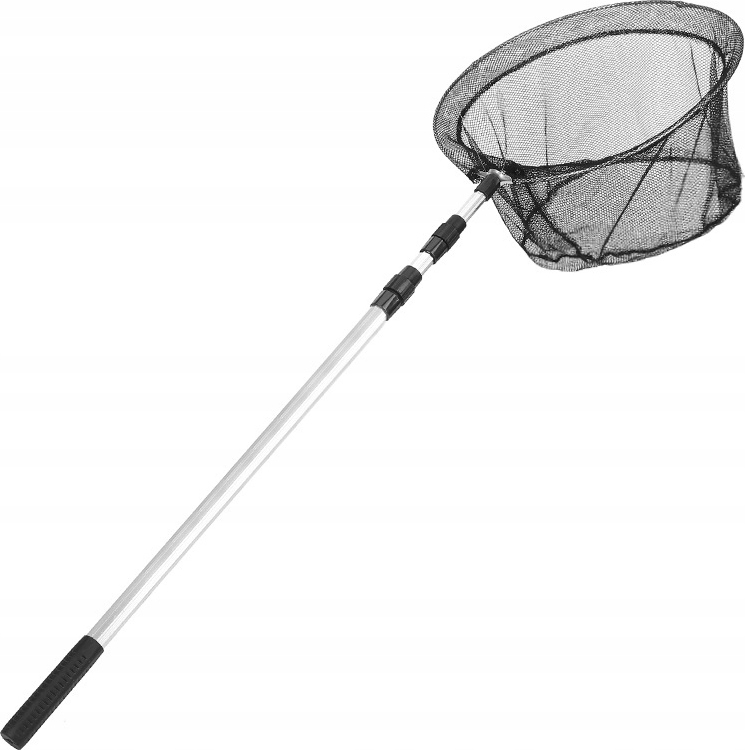 ERYUE Teleskop-Kescher – 200 Cm Aluminium, 3-teilig, EVA-Griff, Große Netzöffnung, Faltbar – Für Angler (Kescher + Netz, 700g) ERYUE Teleskop-Kescher – 200 Cm Aluminium, 3-teilig, EVA-Griff, Große Netzöffnung, Faltbar – Für Angler (Kescher + Netz, 700g)