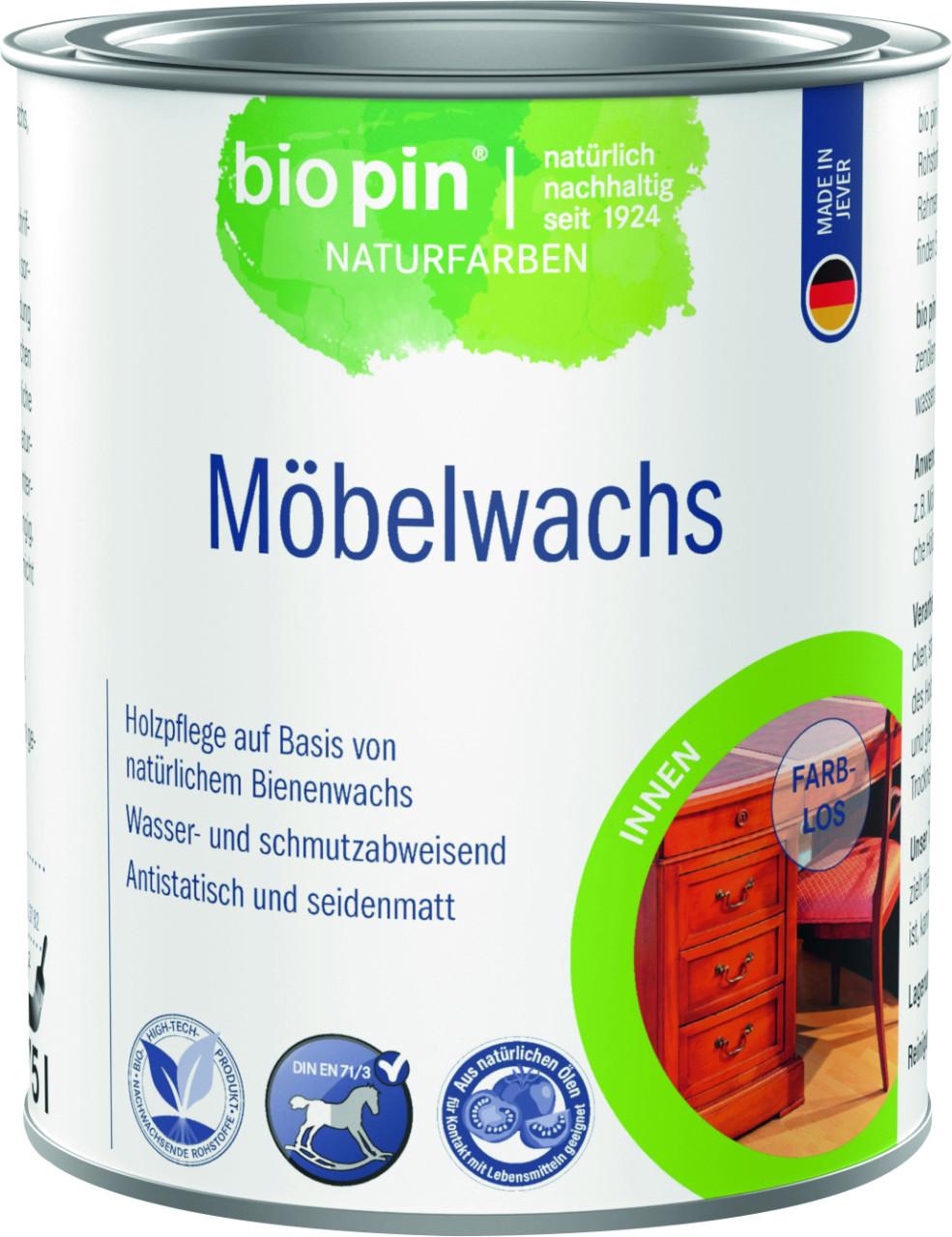 Biopin Möbelwachs 750 ml farblos 0765153804
