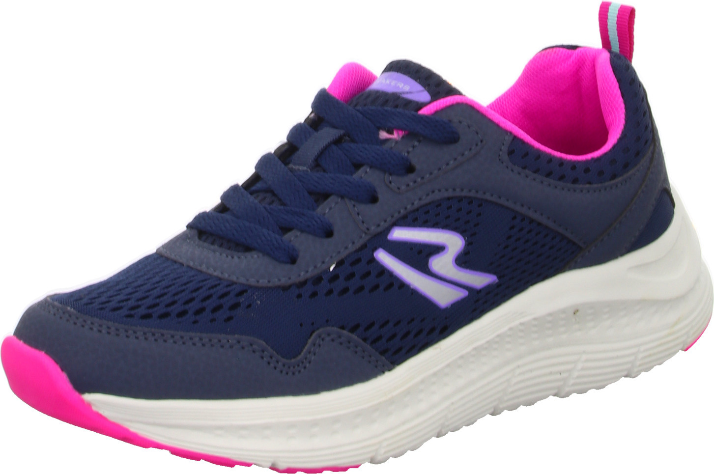 Sneakers Damen-Sneaker Blau-Pink, Farbe:blau, EU Größe:42 RJ22-057-NA