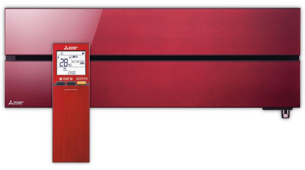 Nástenná klimatizácia Mitsubishi multisplit | MSZ-LN25VG2R | Rubínovo červená | 2,5 kW