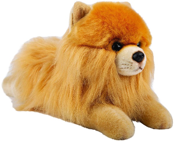 Suki 12144 Pomeranian Zwergspitz liegend 30 cm Kuscheltier Kollektion von Suki