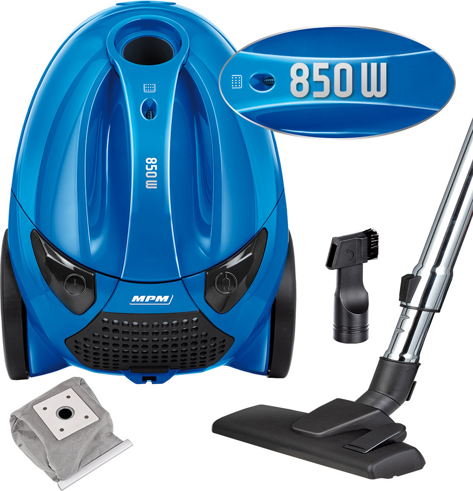 Mpm Mod-53 850W 1,5L Multifunkčný Vreckový Vysávač S Kovovou Trubicou Hepa