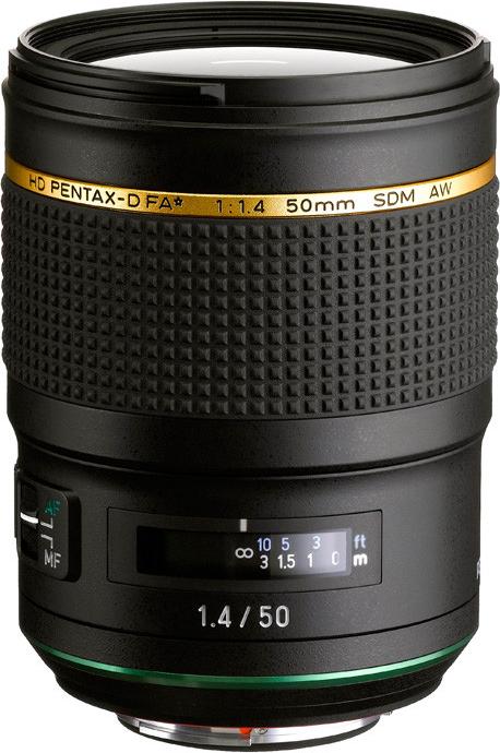 PENTAX 50mm f/1.4 HD FA SDM AW Objektiv 21260