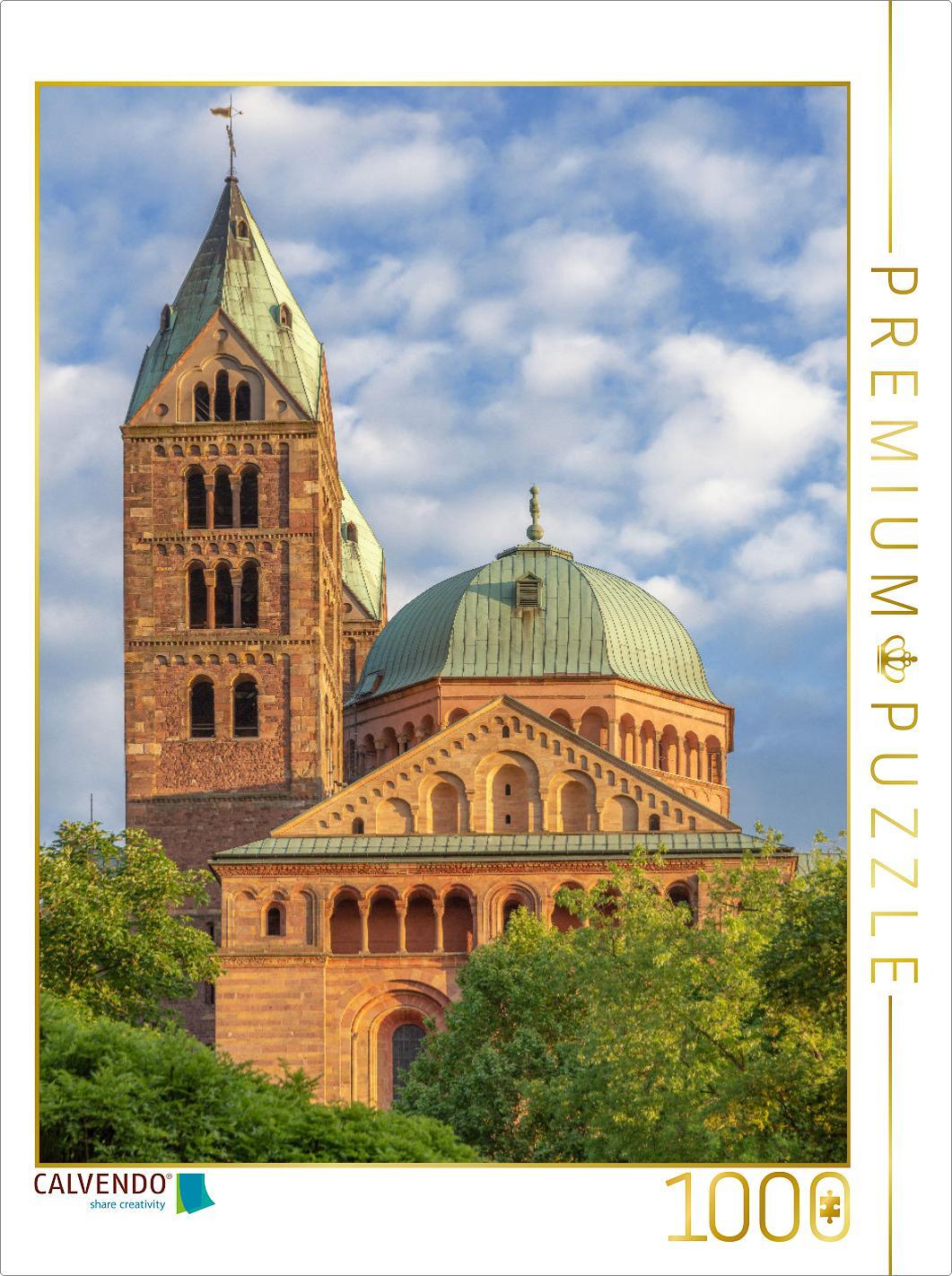 CALVENDO Puzzle Speyerer Dom | 1000 Teile Lege-Größe 64x48cm Foto-Puzzle für glückliche Stunden