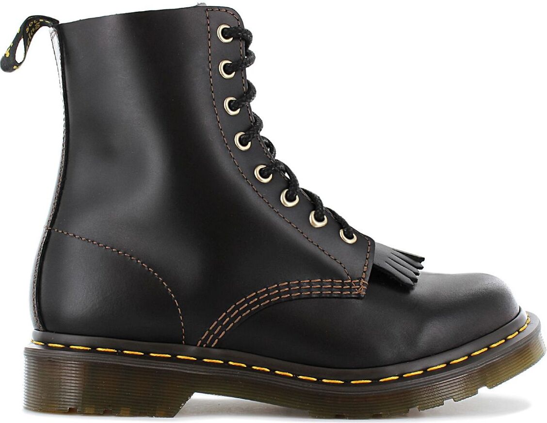 DR. DOC MARTENS 1460 Pascal Abruzzo - dámske kožené čižmy Black 26940001 , EU 36 UK 3