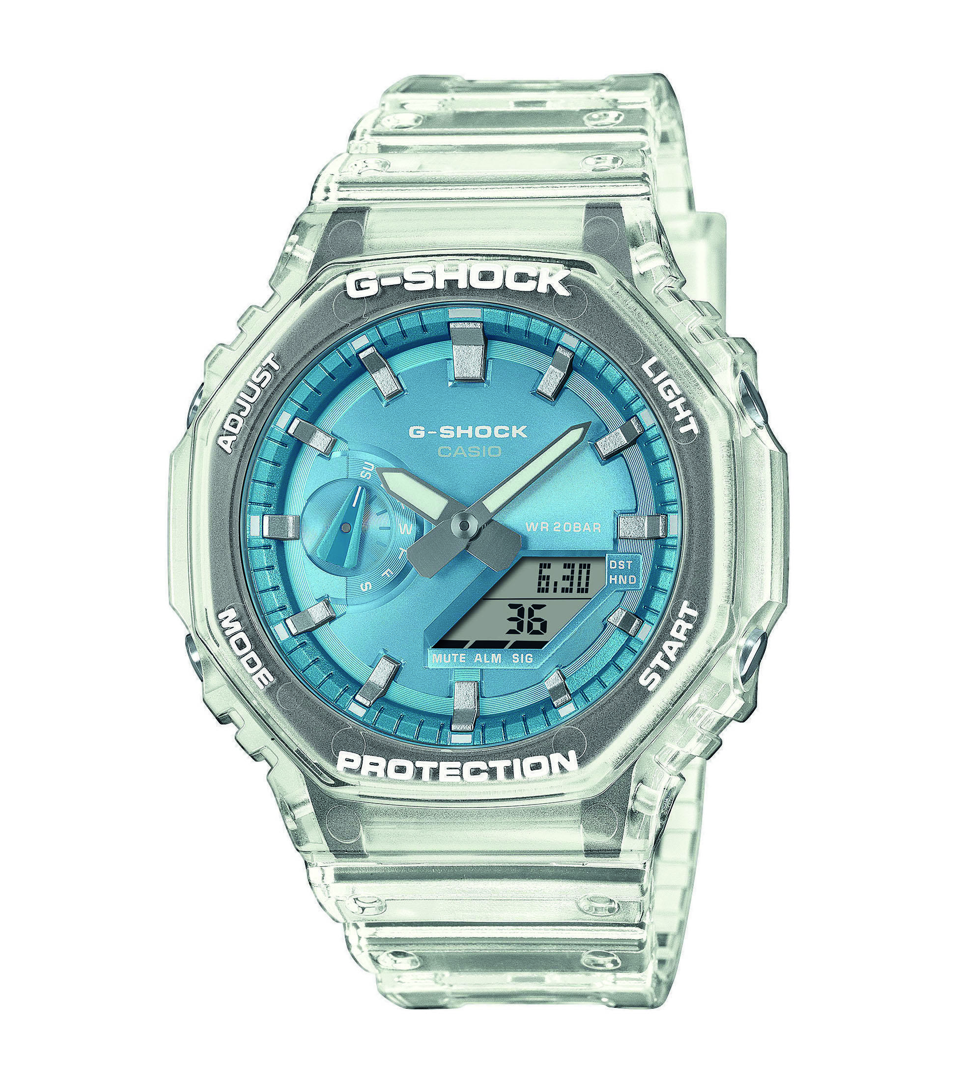 Casio - GA-2100BM-7A2ER - Náramkové hodinky - Uni - Quartz - G-SHOCK