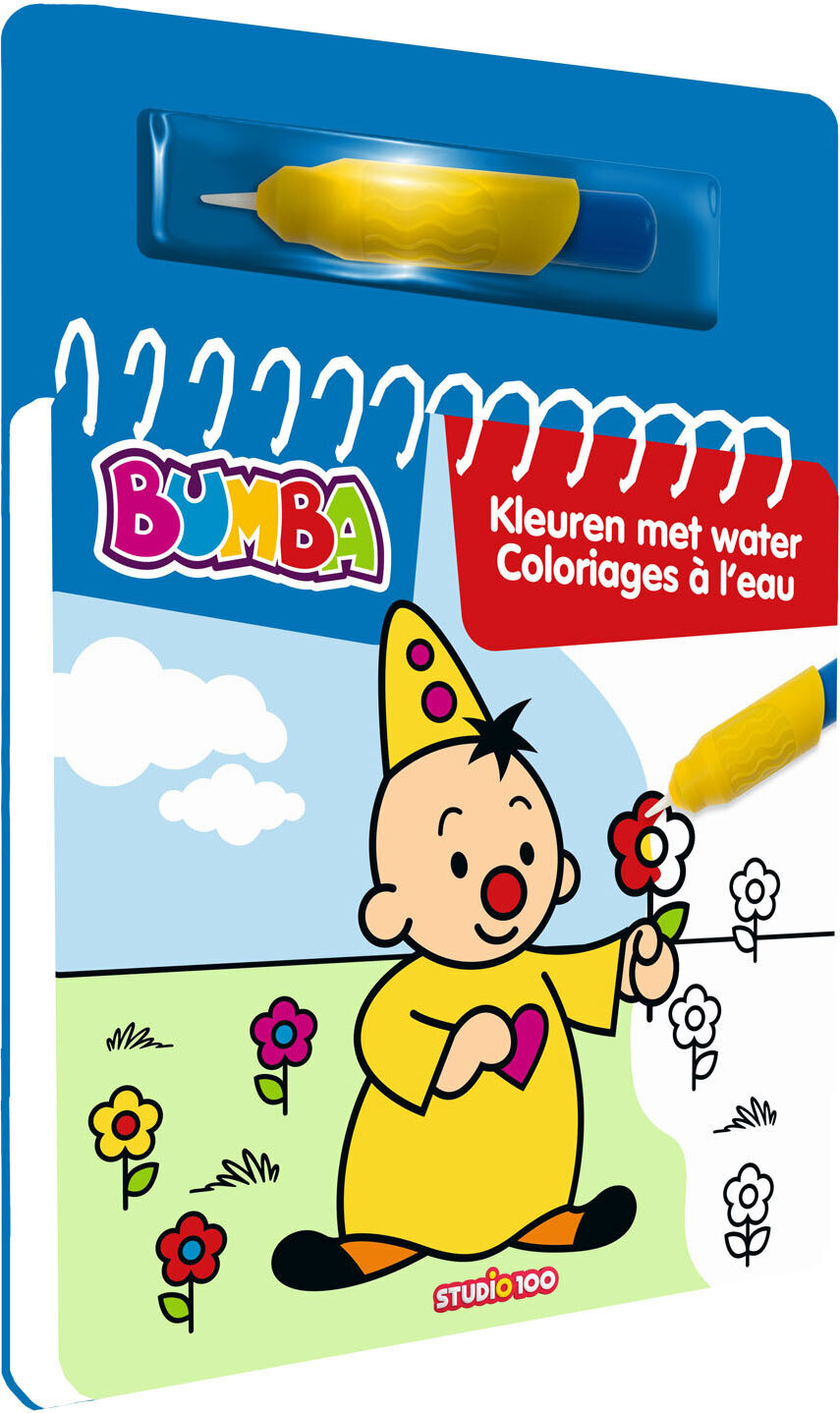 Studio 100 Bumba Farbbuch - Farben mit Wasser BOBU00005260