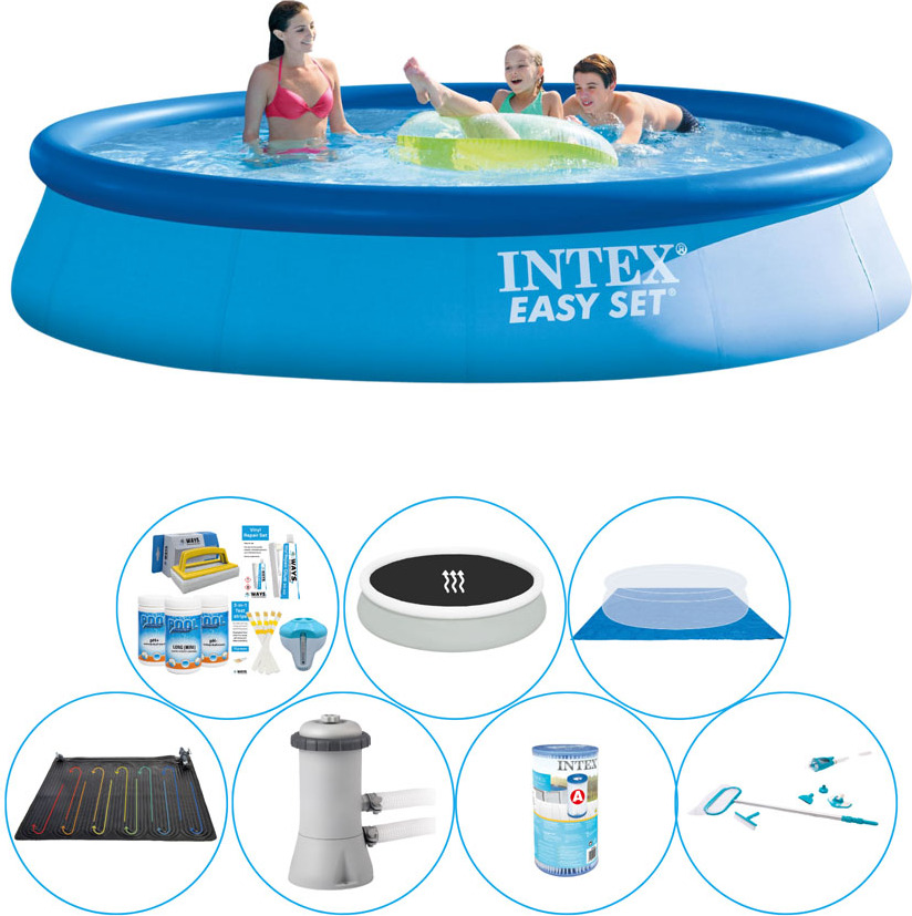 Bazénová súprava Super Set - Intex Easy Set Rund 396x84 cm
