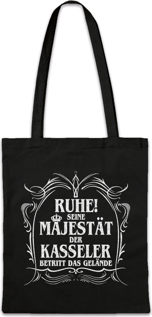 Eric Helmar Müller Urban Backwoods Seine Majestät Der Kasseler, Stofftasche, Farbe: Schwarz BG17956BK_2