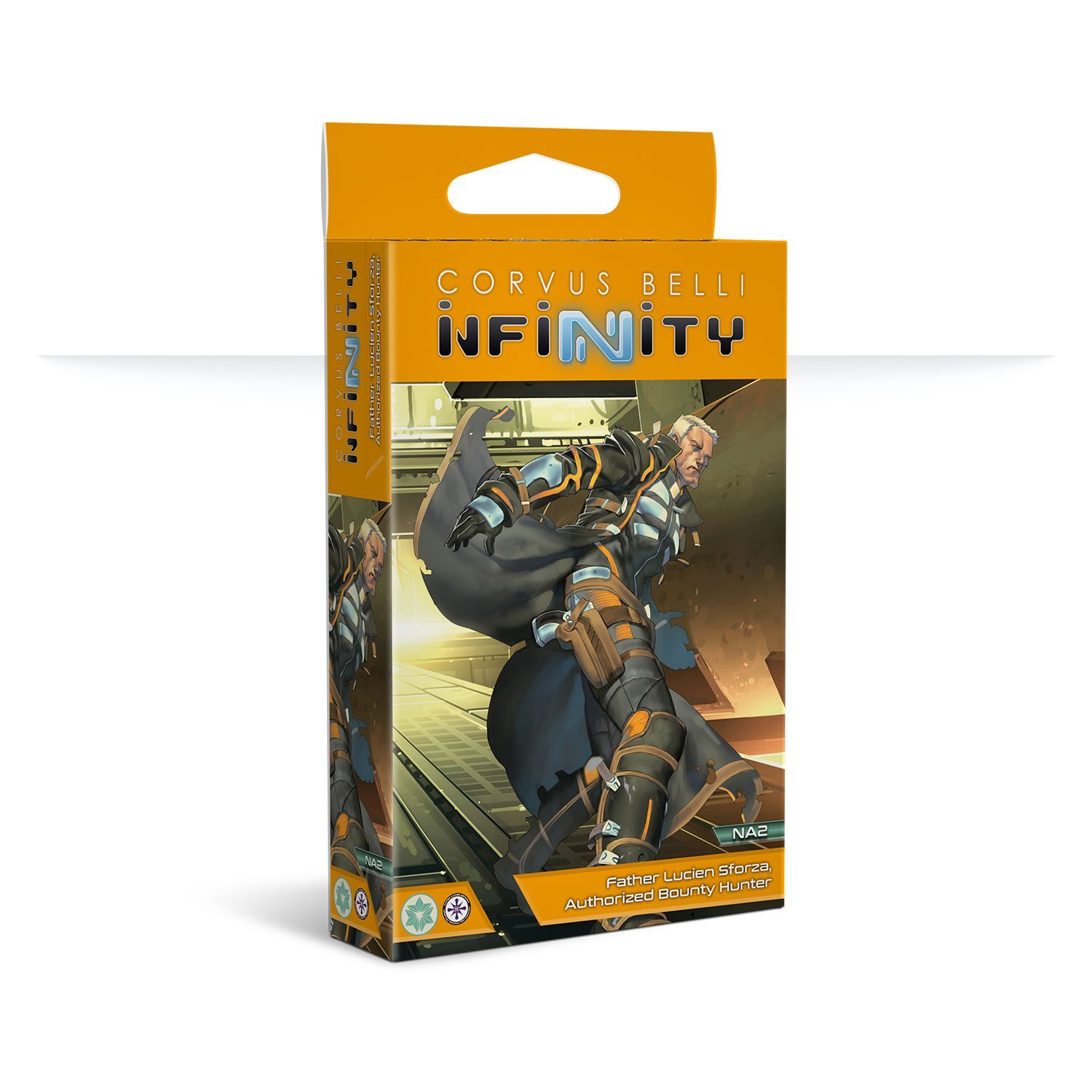 Corvus Father Lucien Sforza, Authorized Bounty Hunter