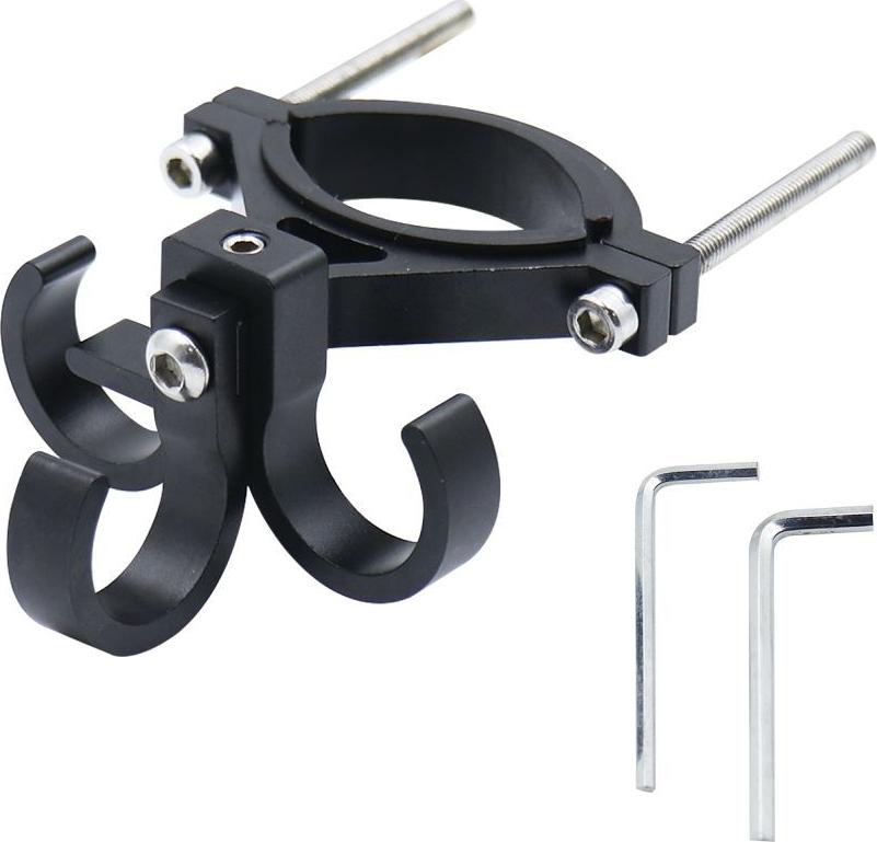 Držiak na bicykel Hook Shopping With Three Loops Bike / Scooter Aluminum Fs366-001 Black