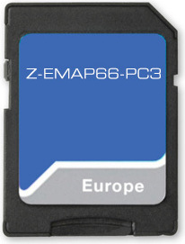 Zenec Z-EMAP66-PC3 PKW-Navi-Software für Z-x56/66/65