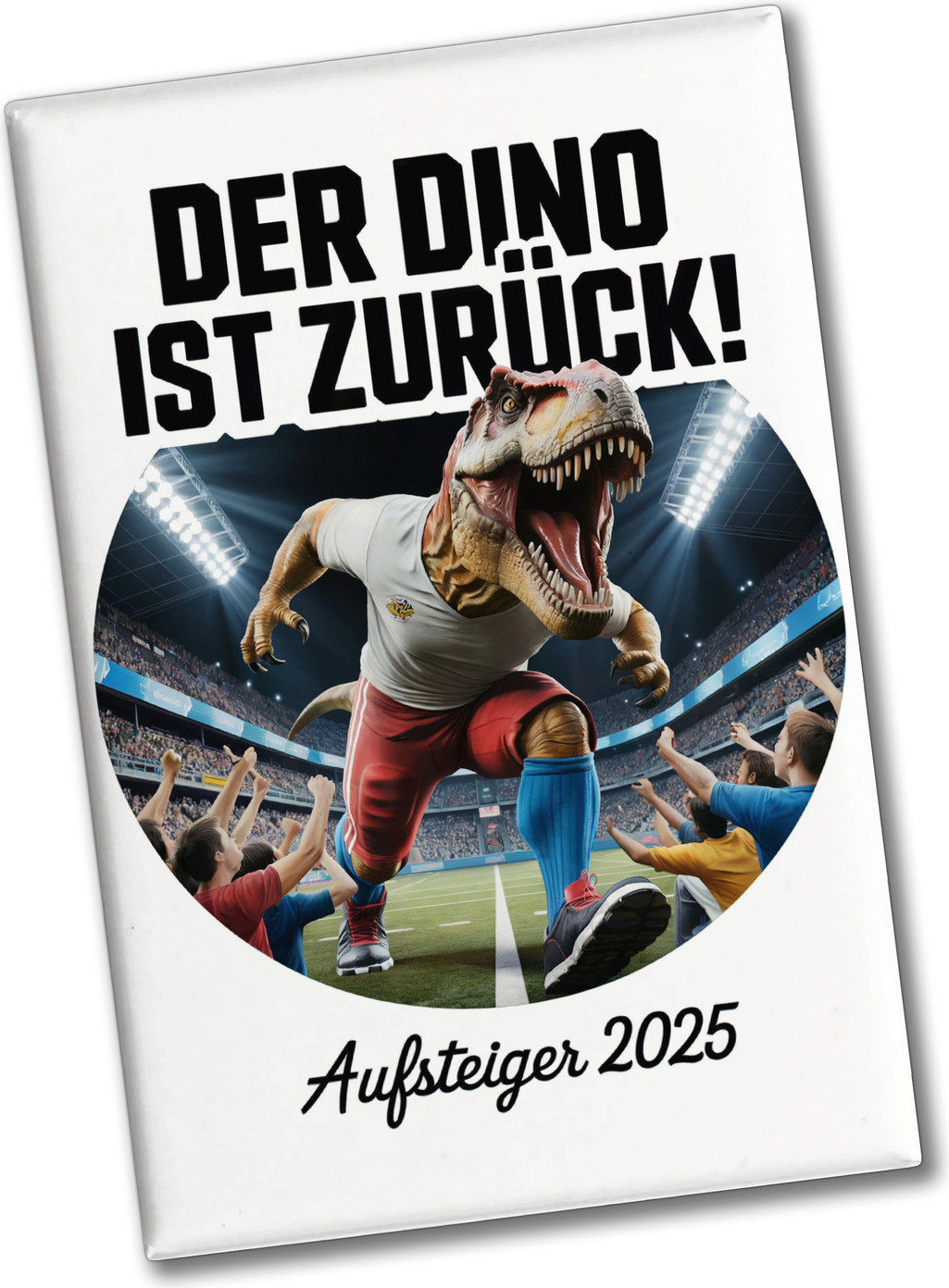 speecheese Der Dino ist zurück Hamburg Souvenir Souvenir Magnet - Aufsteiger 2025