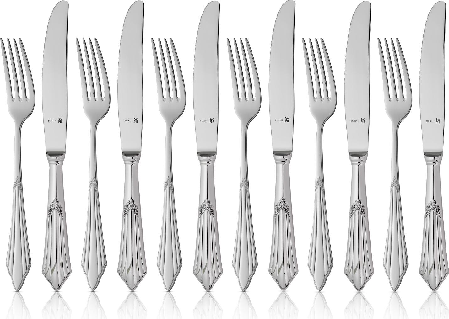 WMF Dessertbesteck-Set Fächer, 12-teilig 1224566340