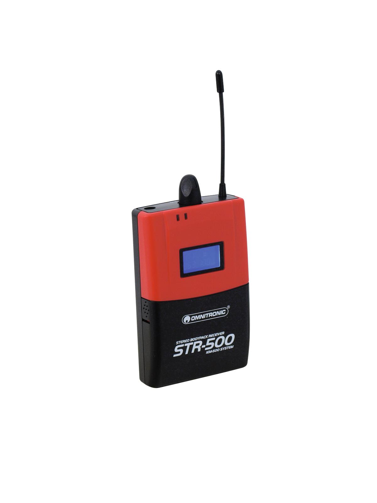 OMNITRONIC STR-500 Taschenempfänger IEM [31]14013220