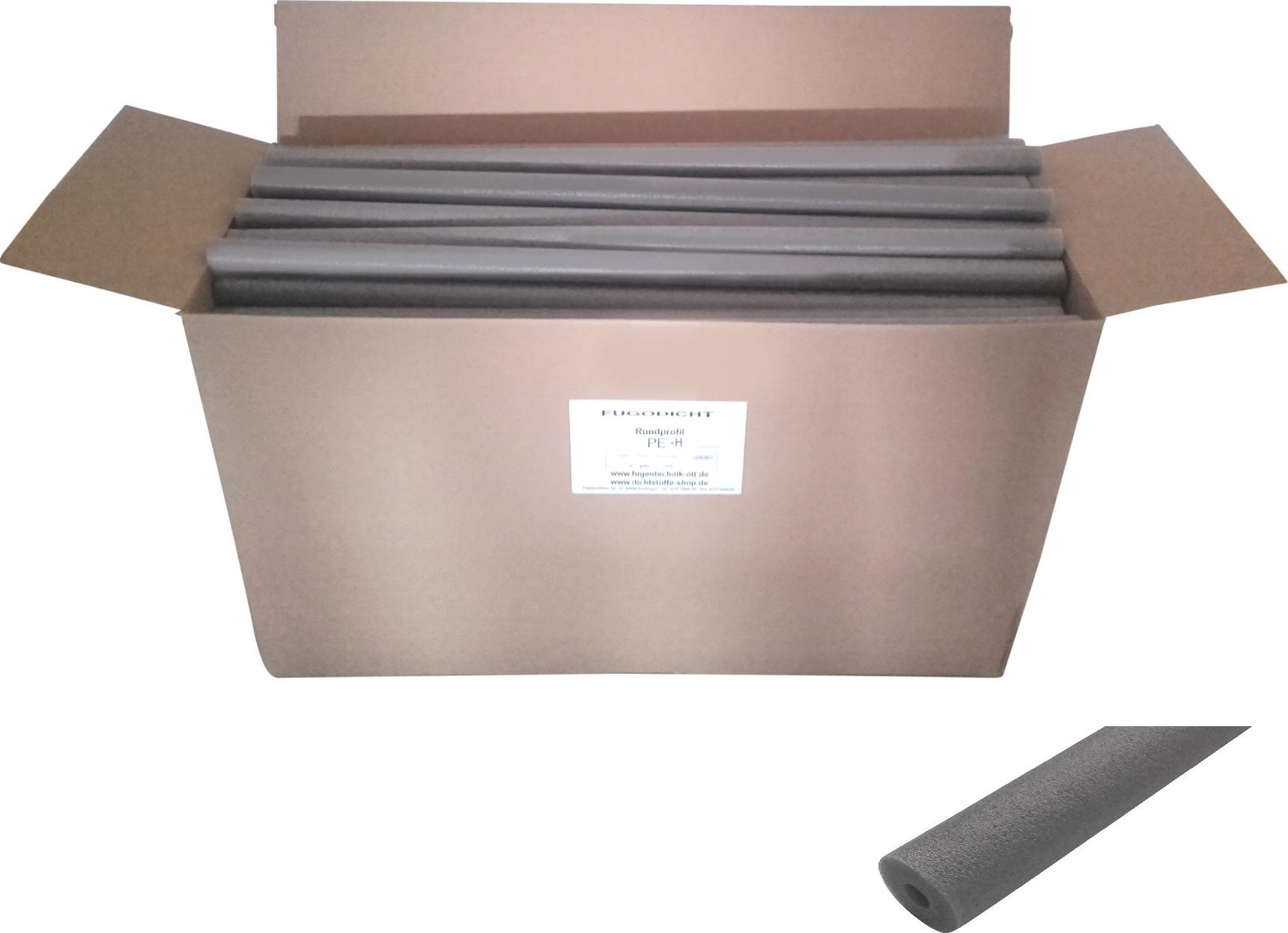 Fugentechnik Ott, Paul Ott 25 x Fugen PE Rund Hohlprofil Rundschnur Ø 40mm x 1m grau geschlossenzellig 8450040-25