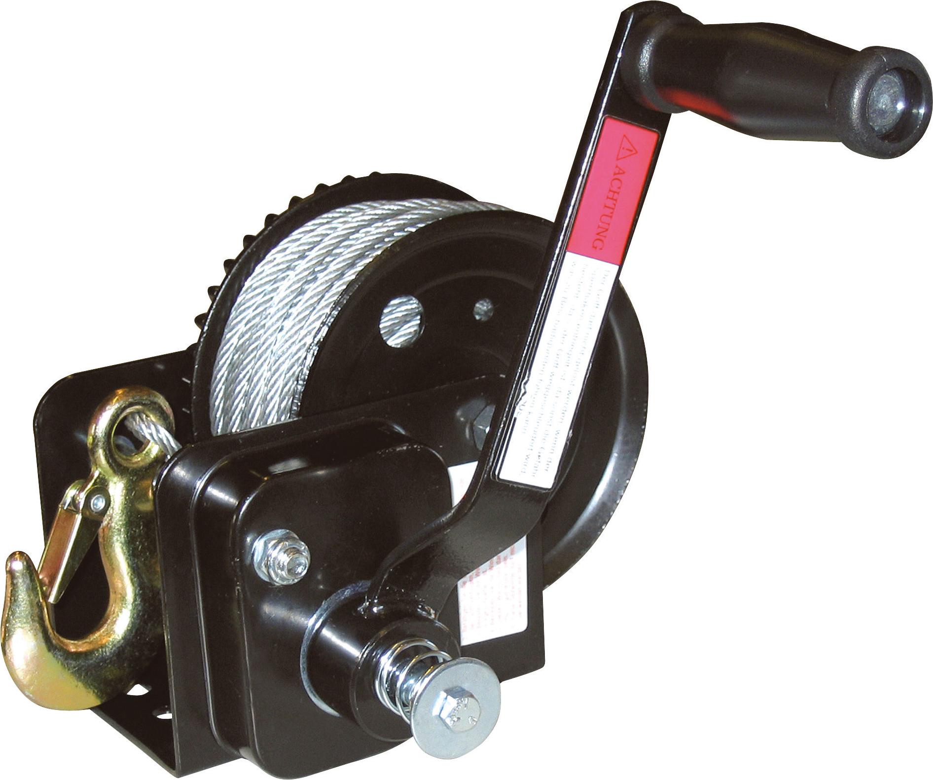 Sonstige Seilwinde mit 20m Seil ø 5mm max. Zugbelastung 720 kg 37113