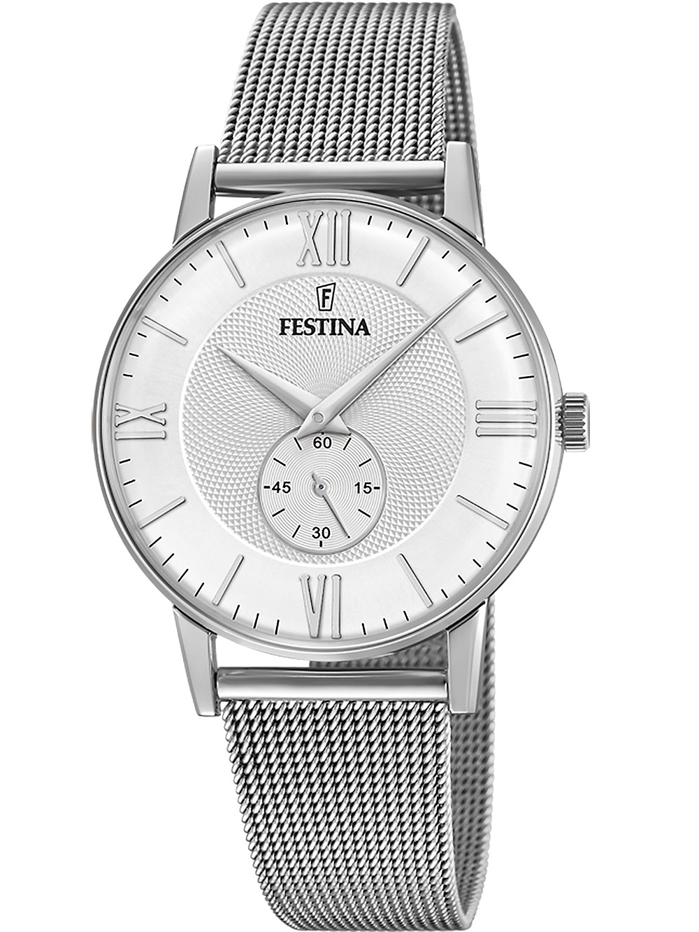 Festina - F20568/2 - Pánske náramkové hodinky - Quartz - Chronograf - Retro